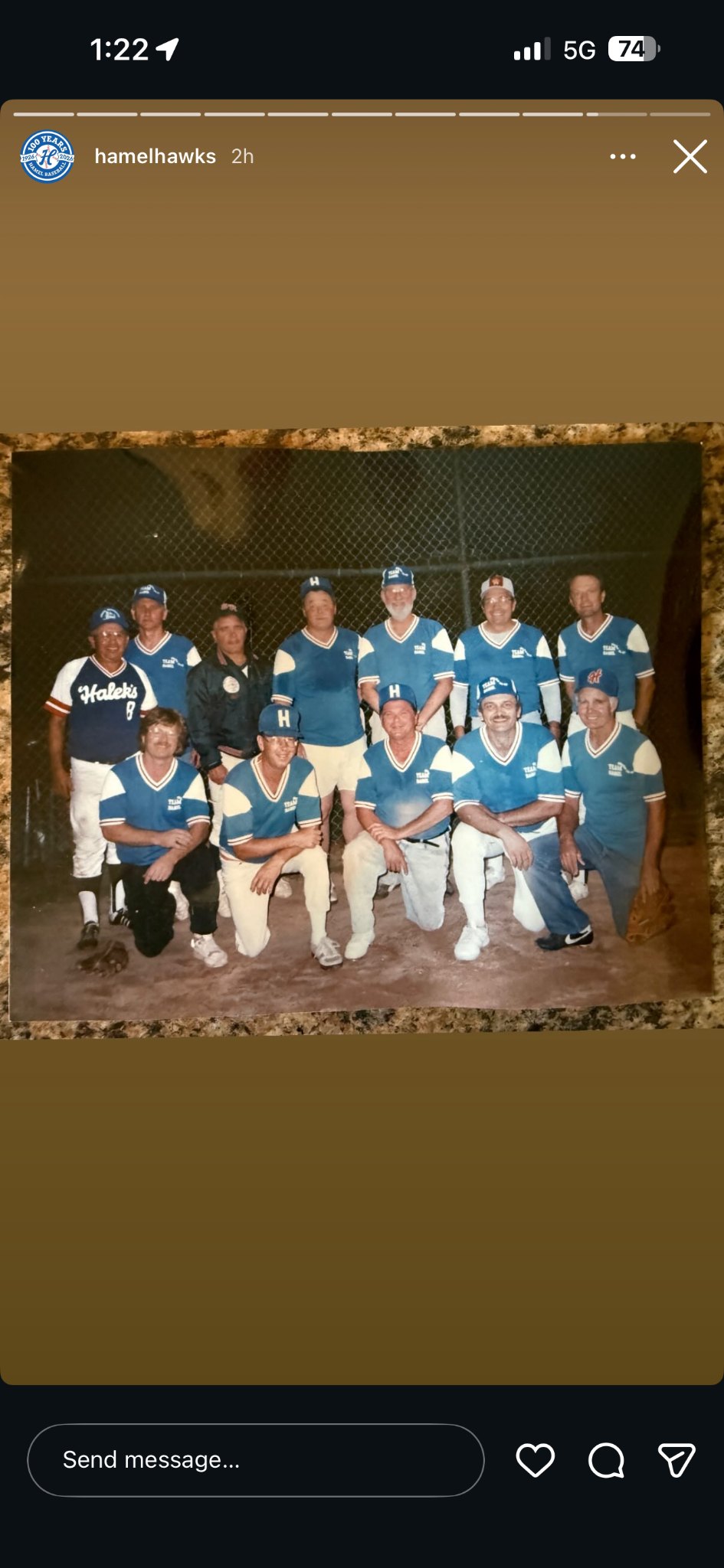 Hawks memory photo